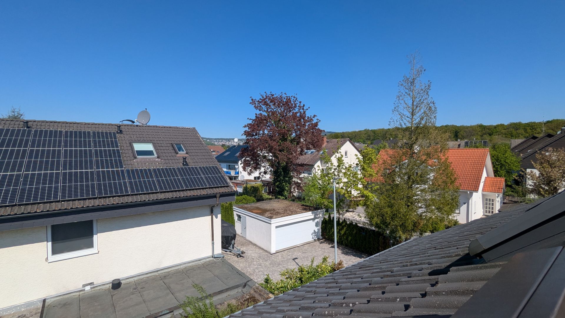 Blick aus Schlafzimmer 6